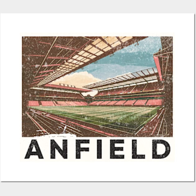 Anfield Liverpool FC LFC Wall Art by Red since 1892